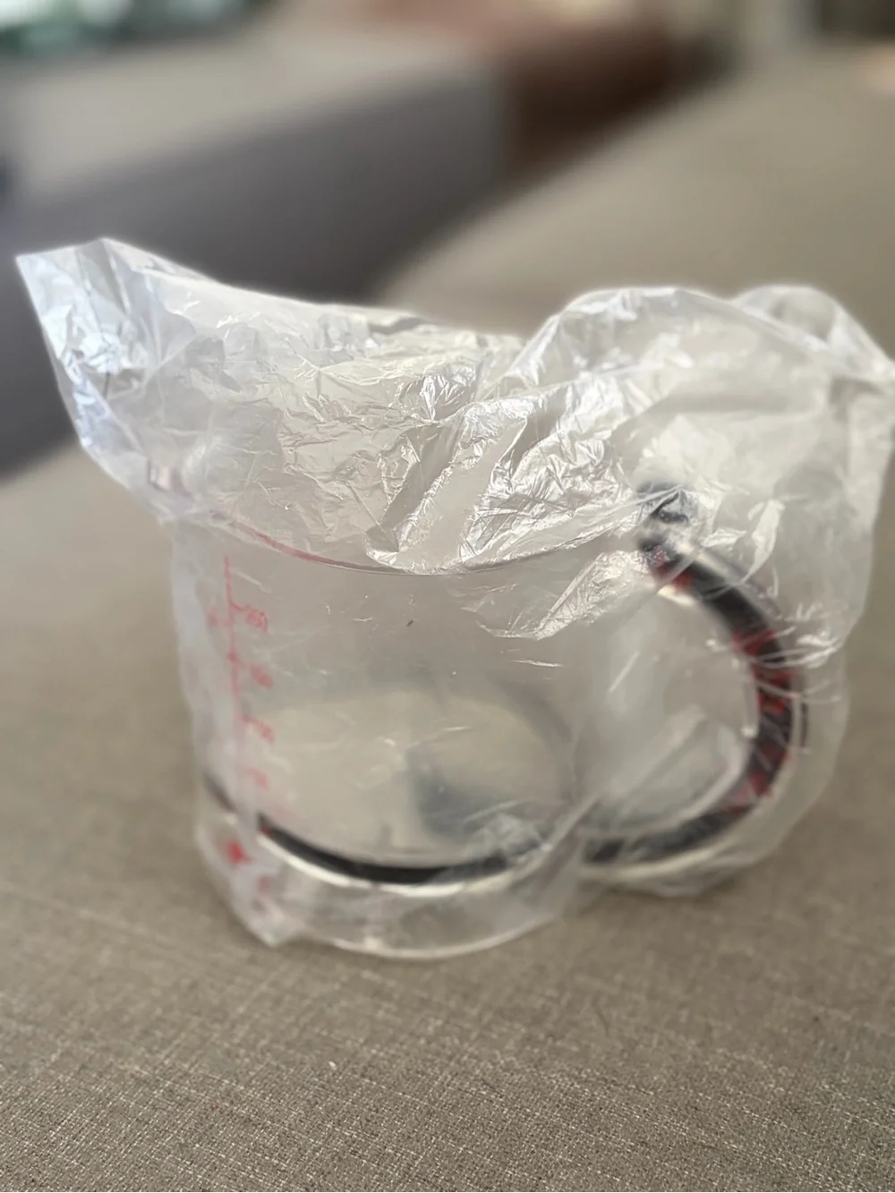 Adjustable Measuring Cup 1 Cup 250 mL Clear Push-Up Kitchen Tool
